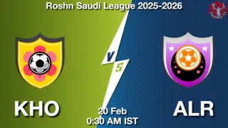 KHO vs ALR - Roshn Saudi