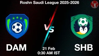 DAM vs SHB - Roshn Saudi