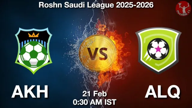 AKH vs ALQ Match Previews and Football Tips