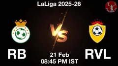 RB vs RVL Match Result