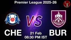 CHE vs BUR Match Result