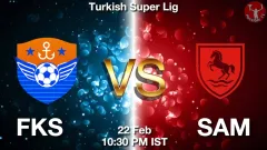 FKS vs SAM Match Result