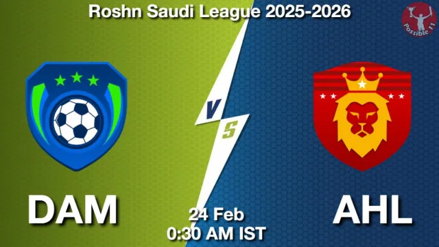 DAM vs AHL Match Previews and Football Tips
