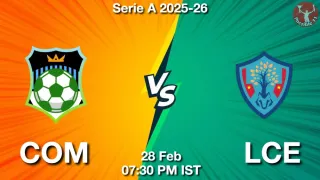 COM vs LCE - Serie A