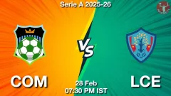 COM vs LCE Match Result