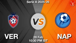 VER vs NAP Matcch Previews