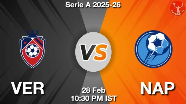 VER vs NAP Match Previews and Football Tips