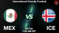 MEX vs ICE Match Result