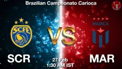 SCR vs MAR Match Result