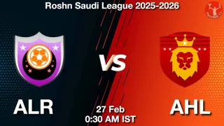 ALR vs AHL - Roshn Saudi