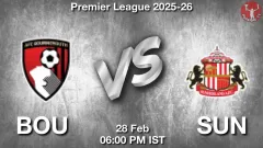 BOU vs SUN Match Result