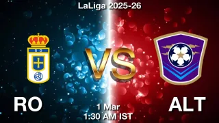 RO vs ALT - LaLiga 2025-26