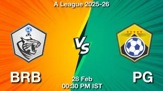 BRB vs PG - A League