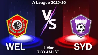 WEL vs SYD - A League
