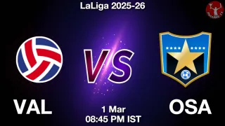 VAL vs OSA - LaLiga 2025-26