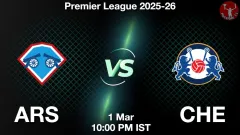ARS vs CHE Match Result