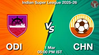 ODI vs CHN ODI vs CHN - Indian Super