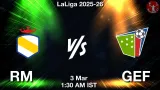 RM vs GEF Dream11 Prediction, Preview & Updates - <small>Tue, 03 Mar 01:30 AM IST</small>