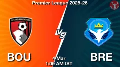 BOU vs BRE Match Result