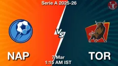 NAP vs TOR Match Result
