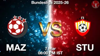 MAZ vs STU - Bundesliga 2025-26