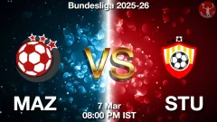 MAZ vs STU Match Result