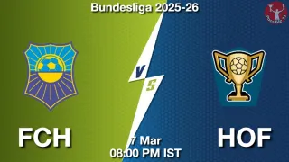 FCH vs HOF - Bundesliga 2025-26