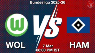 WOL vs HAM - Bundesliga 2025-26