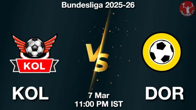 KOL vs DOR Match Previews and Football Tips