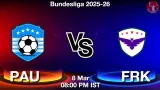 PAU vs FRK Dream11 Prediction, Preview & Updates - <small>Sun, 08 Mar 08:00 PM IST</small>