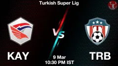 KAY vs TRB Match Result