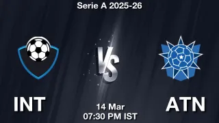 INT vs ATN - Serie A