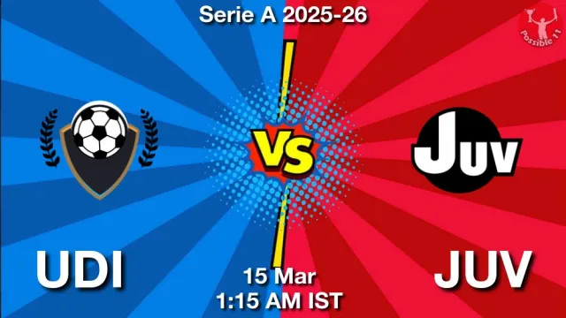 UDI vs JUV Match Previews and Football Tips