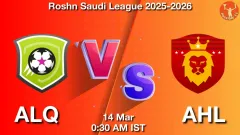 ALQ vs AHL Match Result