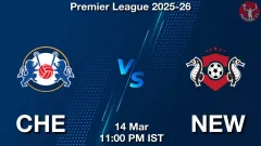 CHE vs NEW Match Result