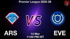 ARS vs EVE Match Result