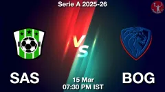 SAS vs BOG Match Result