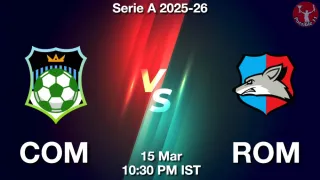 COM vs ROM - Serie A