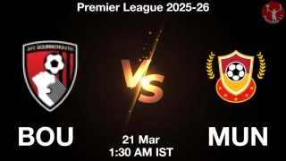 BOU vs MUN - Premier League