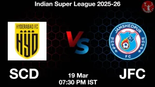 SCD vs JFC - Indian Super