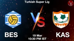 BES vs KAS Match Result