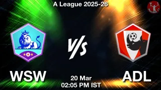 WSW vs ADL - A League
