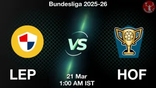 LEP vs HOF - Bundesliga 2025-26