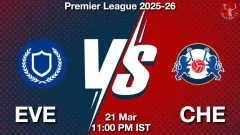 EVE vs CHE Match Result