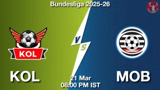 KOL vs MOB KOL vs MOB - Bundesliga 2025-26