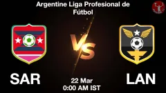 SAR vs LAN Match Result