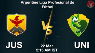 JUS vs UNI - Argentine Liga