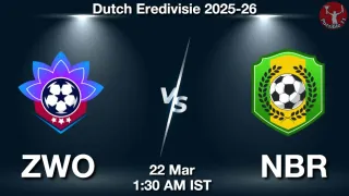 ZWO vs NBR - Dutch Eredivisie