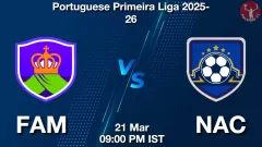 FAM vs NAC Match Result