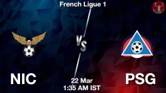 NIC vs PSG Match Result